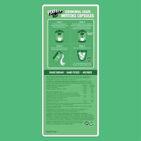 Original Matcha Nespresso® Compatible Pods