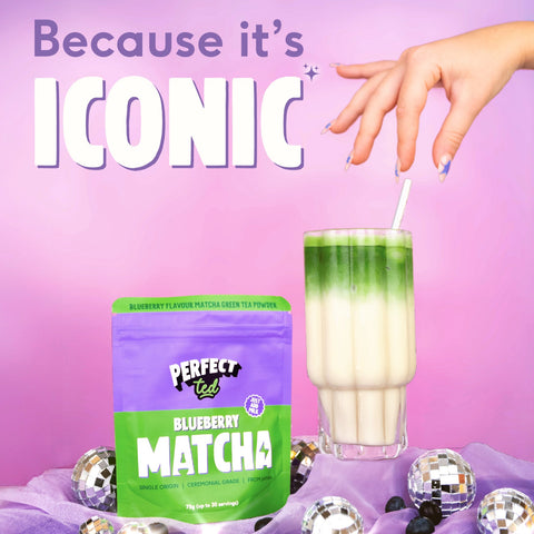 Blueberry Matcha Powder