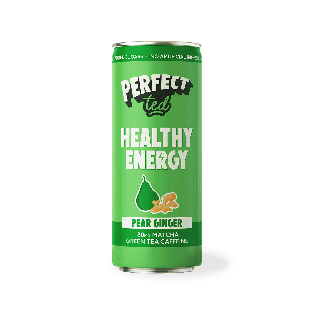 Pear Ginger Natural Energy Drink – PerfectTed
