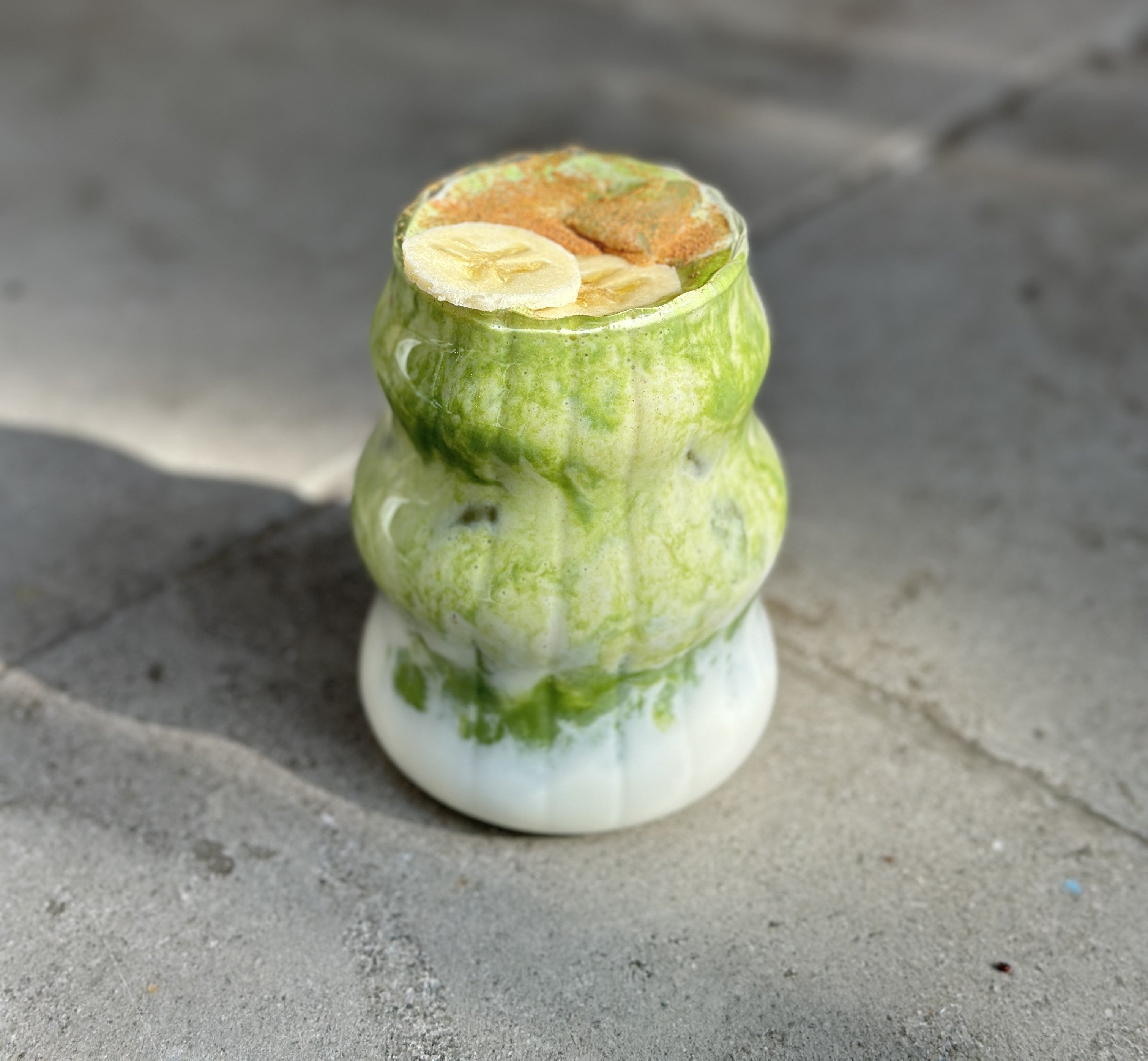 banana cream matcha latte recipe – PerfectTed