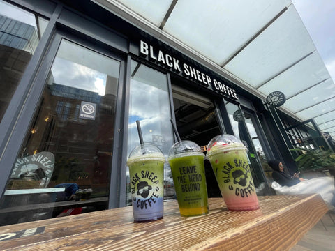 black sheep coffee - matcha has landed - PerfectTed