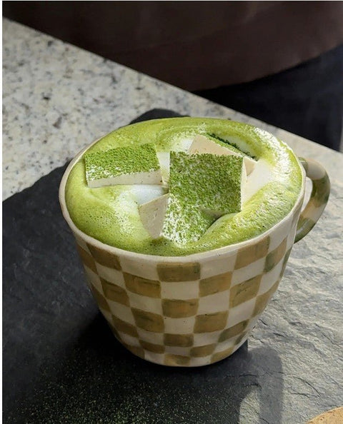 chocolate matcha with marshmallows recipe - PerfectTed