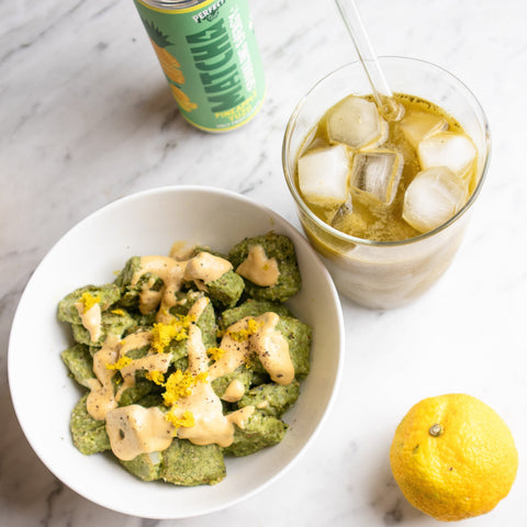matcha yuzu gnocchi (vg) - PerfectTed