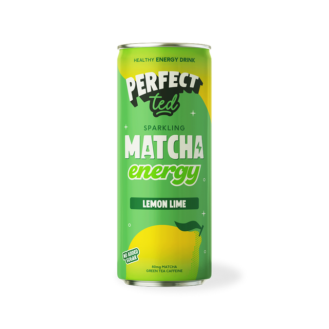 lemon lime matcha energy drink