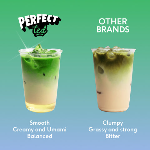 sweetened ceremonial grade matcha sachets