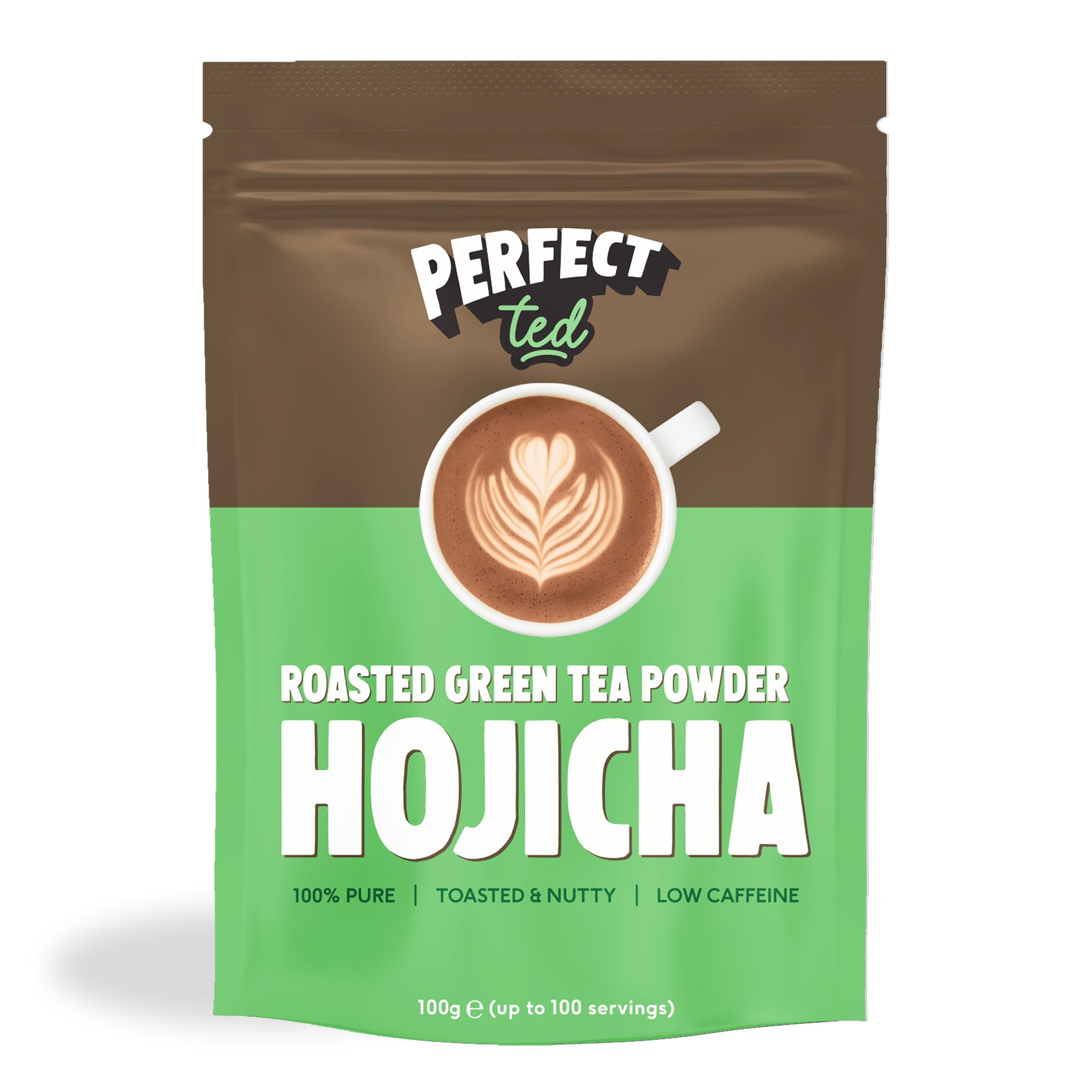 100g hojicha powder – PerfectTed 100g hojicha powder – PerfectTed