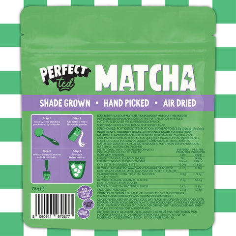 Blueberry Matcha Powder