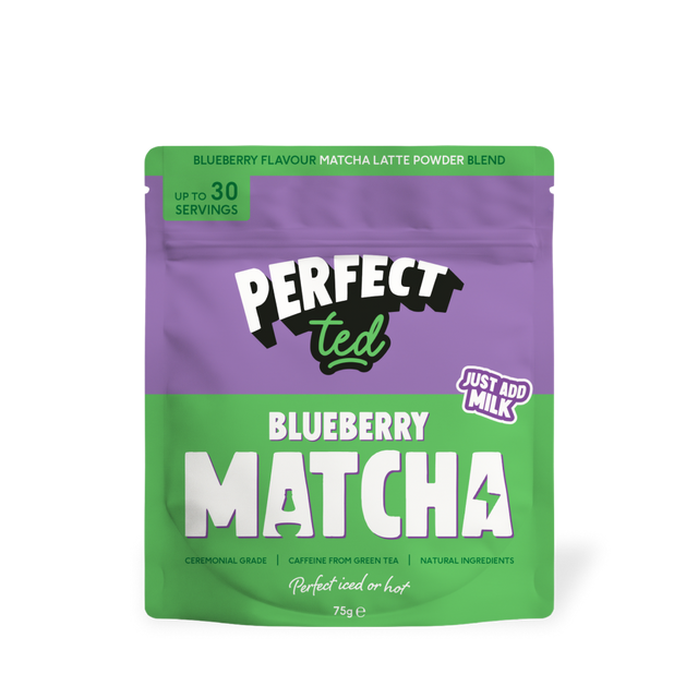 blueberry matcha powder