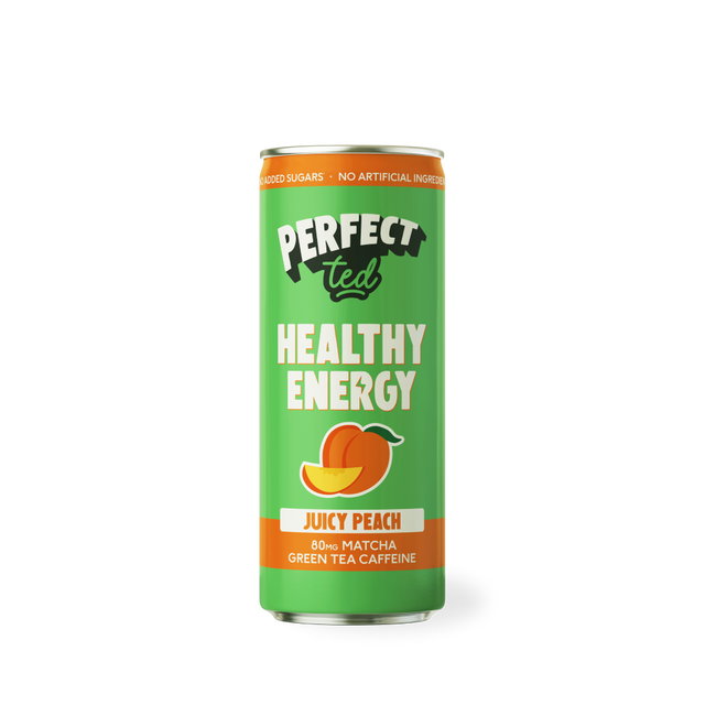 juicy peach healthy energy
