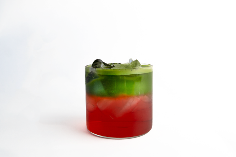 iced raspberry matcha lemonade recipe