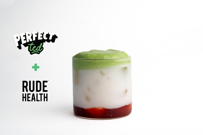 iced strawberry matcha cloud latte recipe