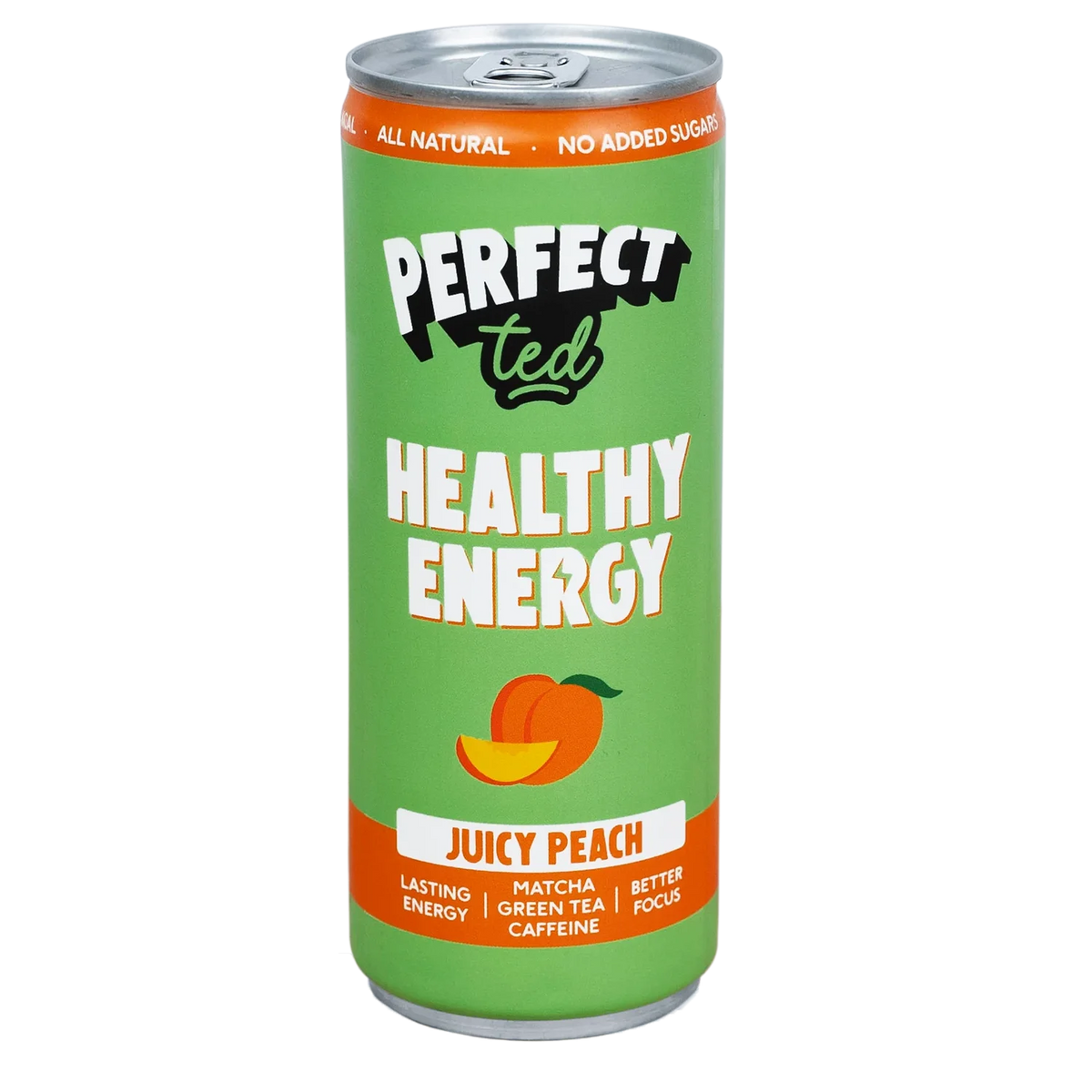 PerfectTed Juicy Peach Healthy Energy Drink