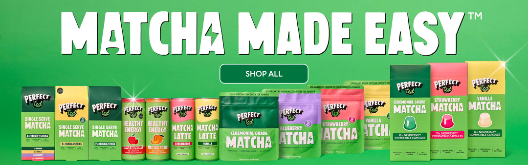 Perfectted Range PerfectTed | UK's Leading Matcha Brand | Next Day Delivery
