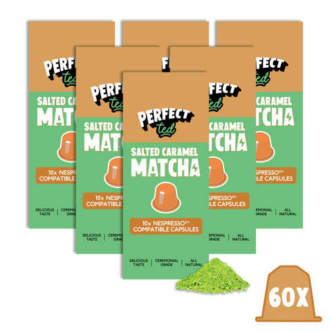 Salted Caramel Matcha Nespresso® Compatible Pods