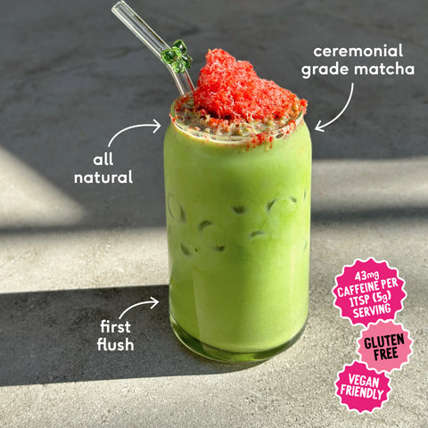Summer Berry Matcha Powder