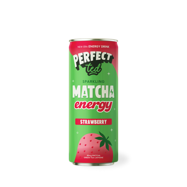 strawberry matcha energy drink