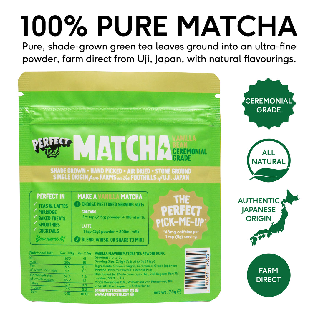 Matcha Powder 30g Pouch – PerfectTed