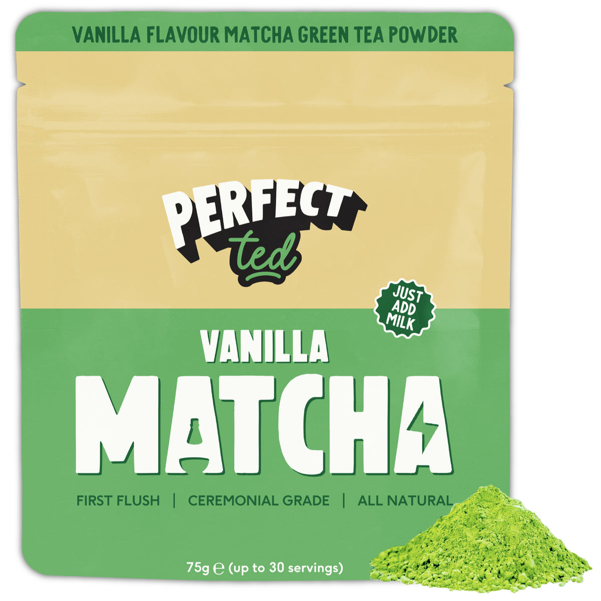 Mstcha Powder Matcha Powder 30g Pouch – PerfectTed
