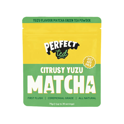 Citrusy Yuzu Matcha Powder