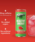 apple raspberry healthy energy - PerfectTed - Energy Drinks