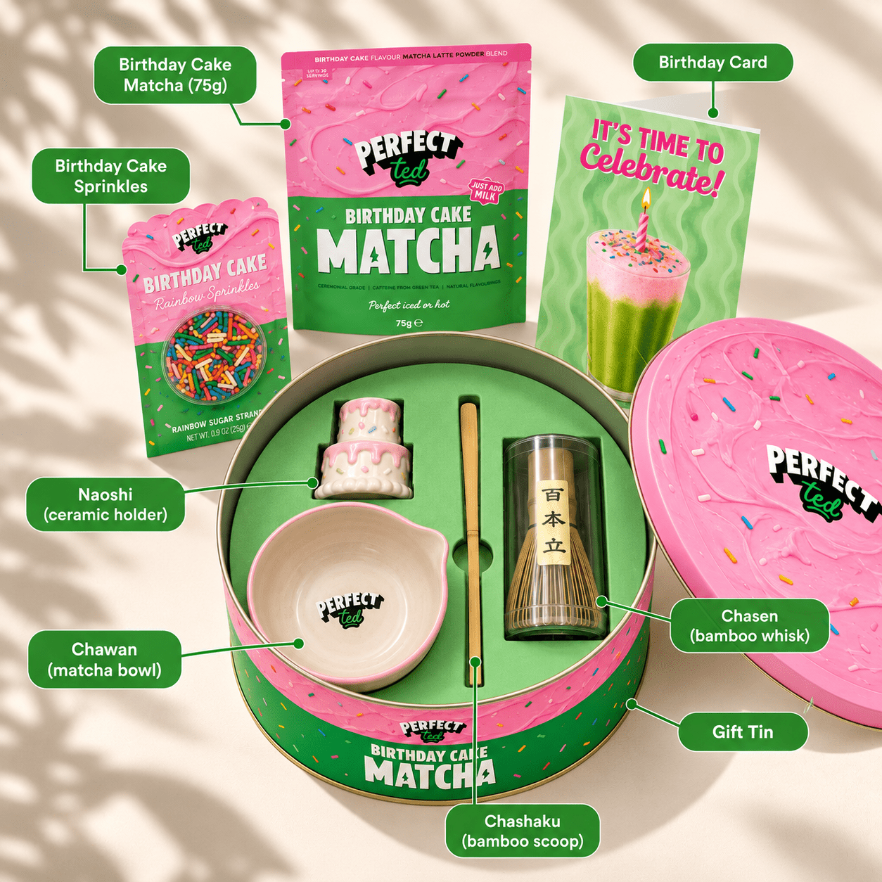 birthday cake gift set - PerfectTed -