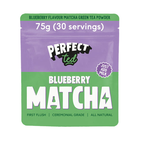 Blueberry Matcha Powder - PerfectTed - Matcha Powder