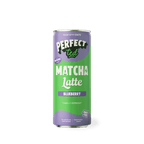 blueberry oat matcha latte - PerfectTed - Matcha Latte