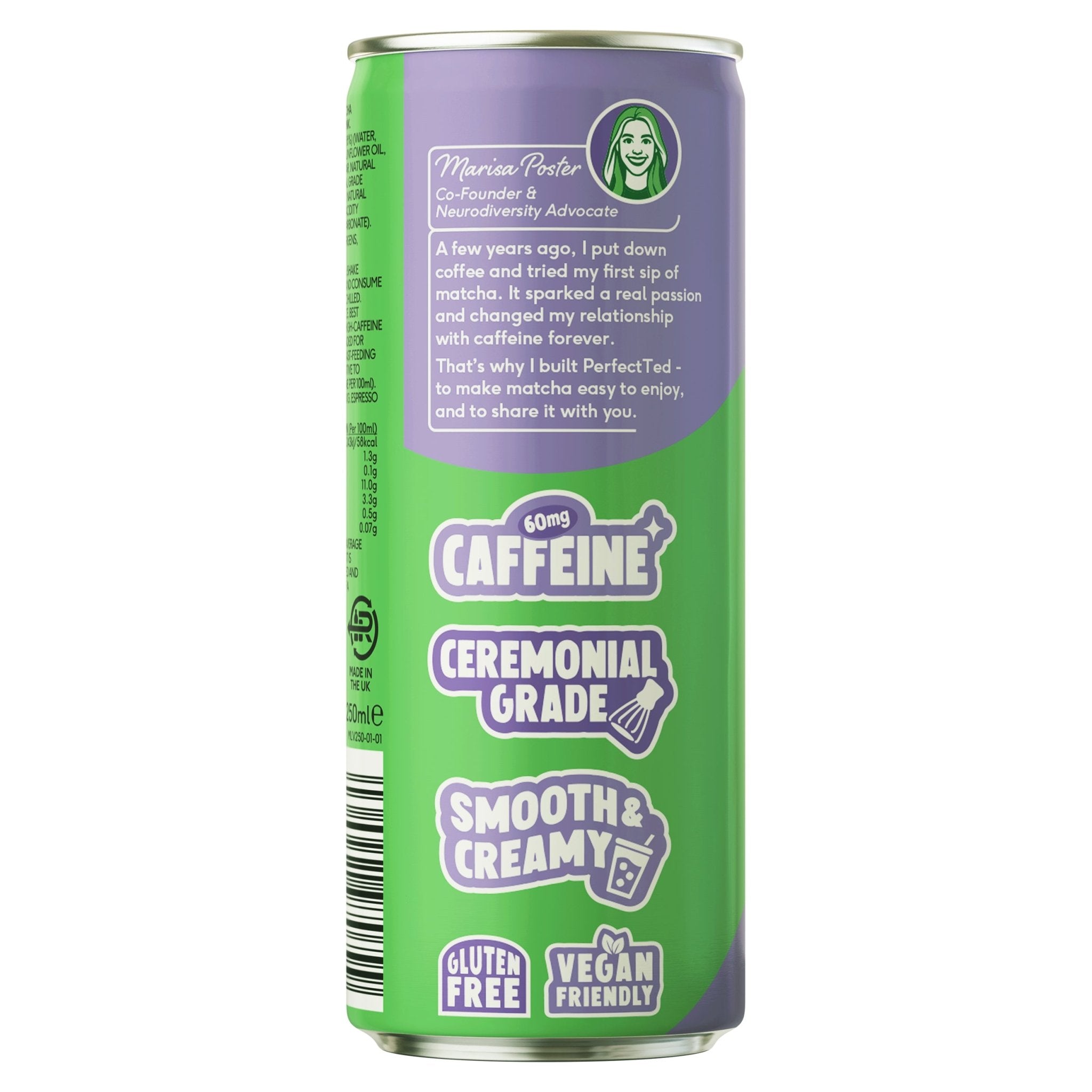 blueberry oat matcha latte – PerfectTed
