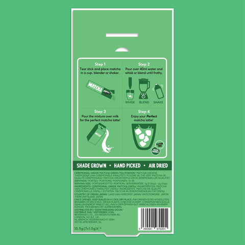 Free Single Serve Matcha - PerfectTed - Matcha Powder