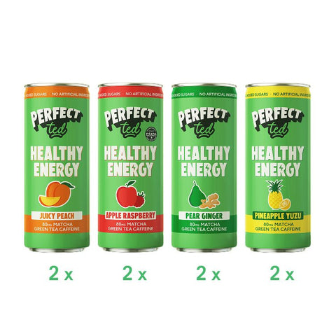 Healthy Energy Variety Pack - PerfectTed - Energy Drinks