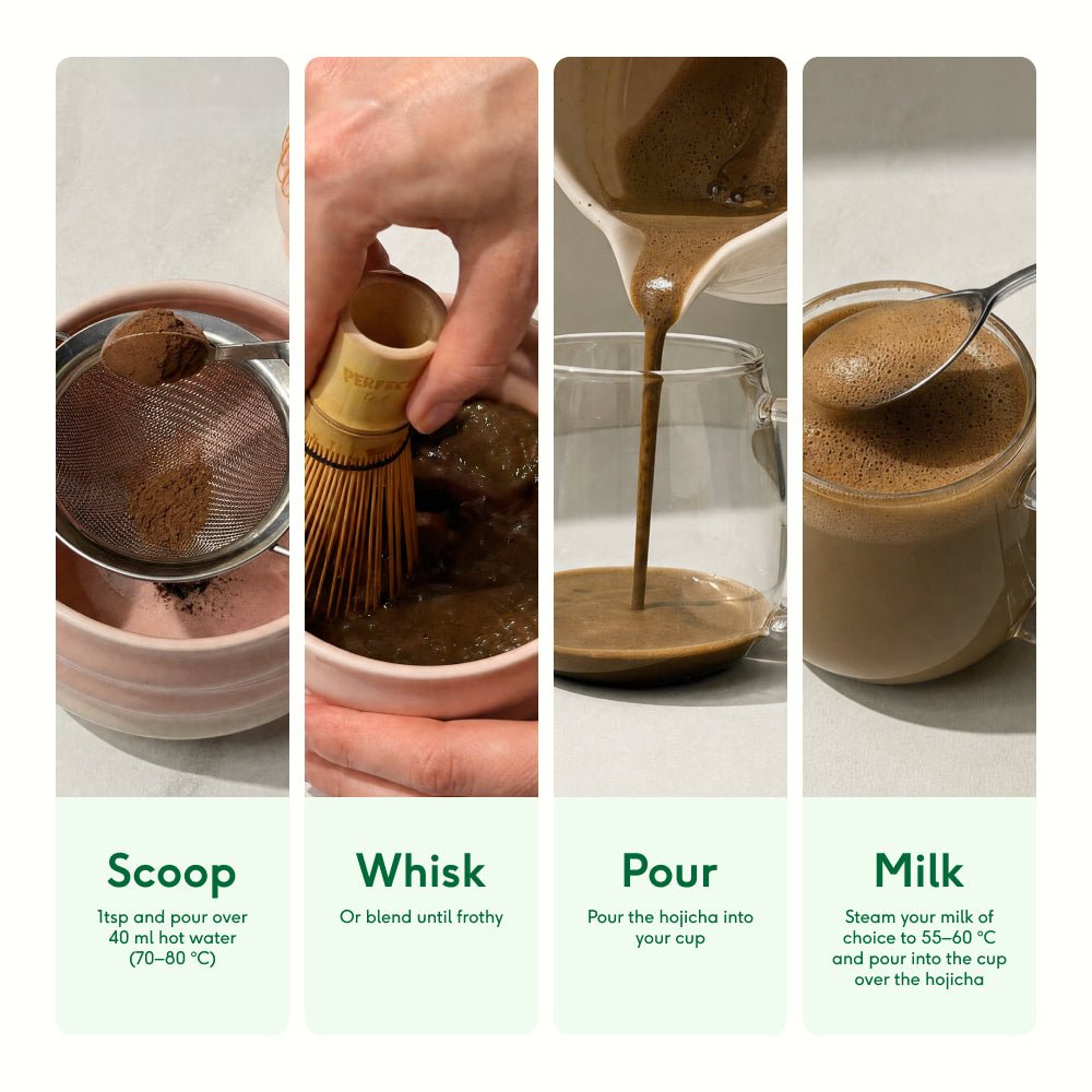 hojicha powder - PerfectTed -