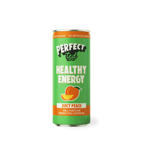 juicy peach healthy energy - PerfectTed - Energy Drinks