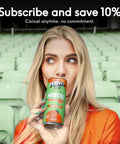 juicy peach matcha energy drink - PerfectTed -