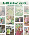 juicy peach matcha energy drink - PerfectTed -