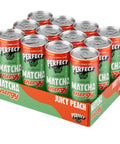 juicy peach matcha energy drink - PerfectTed - unlisted