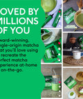 juicy peach matcha powder - PerfectTed - Matcha Powder
