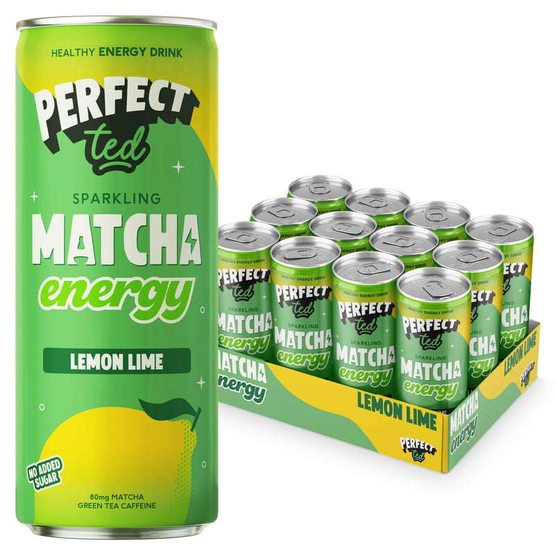 lemon lime matcha energy drink