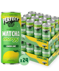 lemon lime matcha energy drink - PerfectTed -