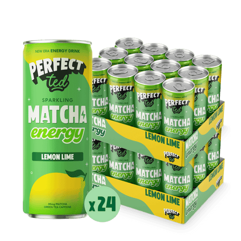 lemon lime matcha energy drink - PerfectTed -