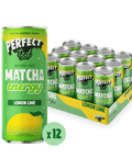lemon lime matcha energy drink - PerfectTed -