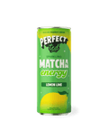 lemon lime matcha energy drink - PerfectTed -