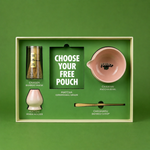 pink matcha set