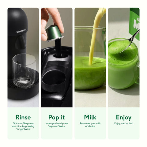 original matcha nespresso® compatible pods - PerfectTed - Matcha Pods