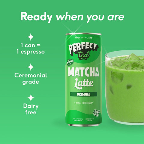 original oat matcha latte - PerfectTed - Matcha Latte
