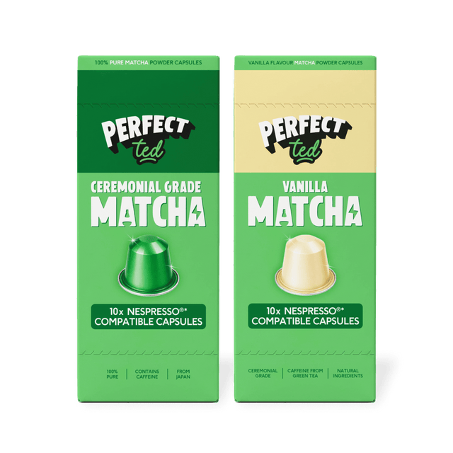 original & vanilla nespresso® pods bundle - PerfectTed - Matcha Pods