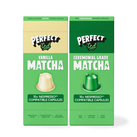 Original & Vanilla Nespresso® Pods Bundle - PerfectTed - Matcha Pods