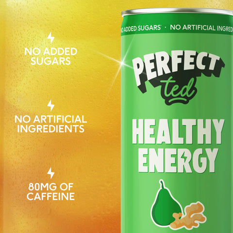 Pear Ginger Healthy Energy - PerfectTed - Energy Drinks
