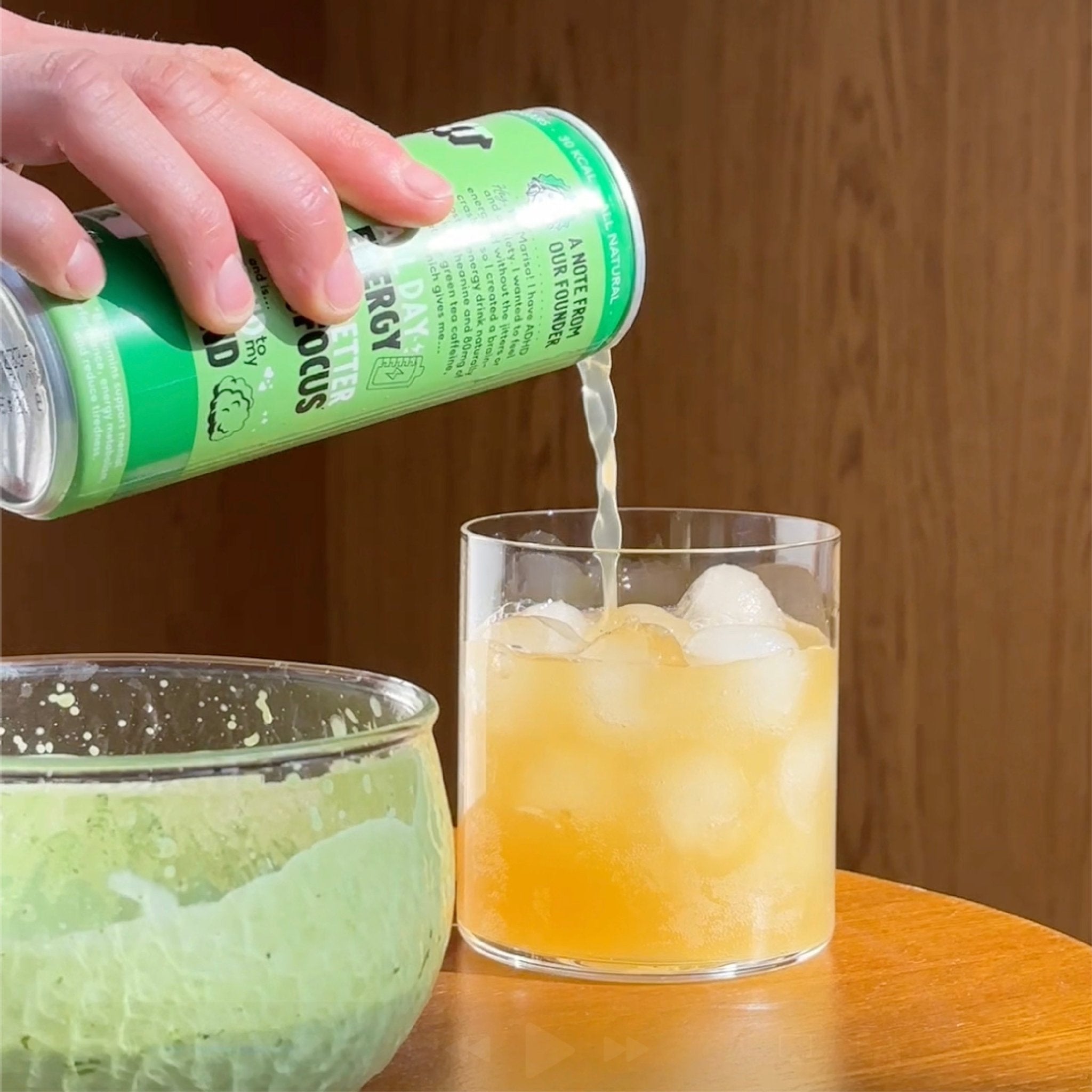 Pear Ginger Natural Energy Drink – PerfectTed