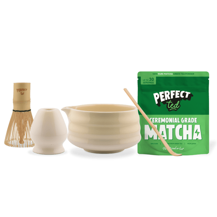 perfect ted butter yellow matcha set - PerfectTed -