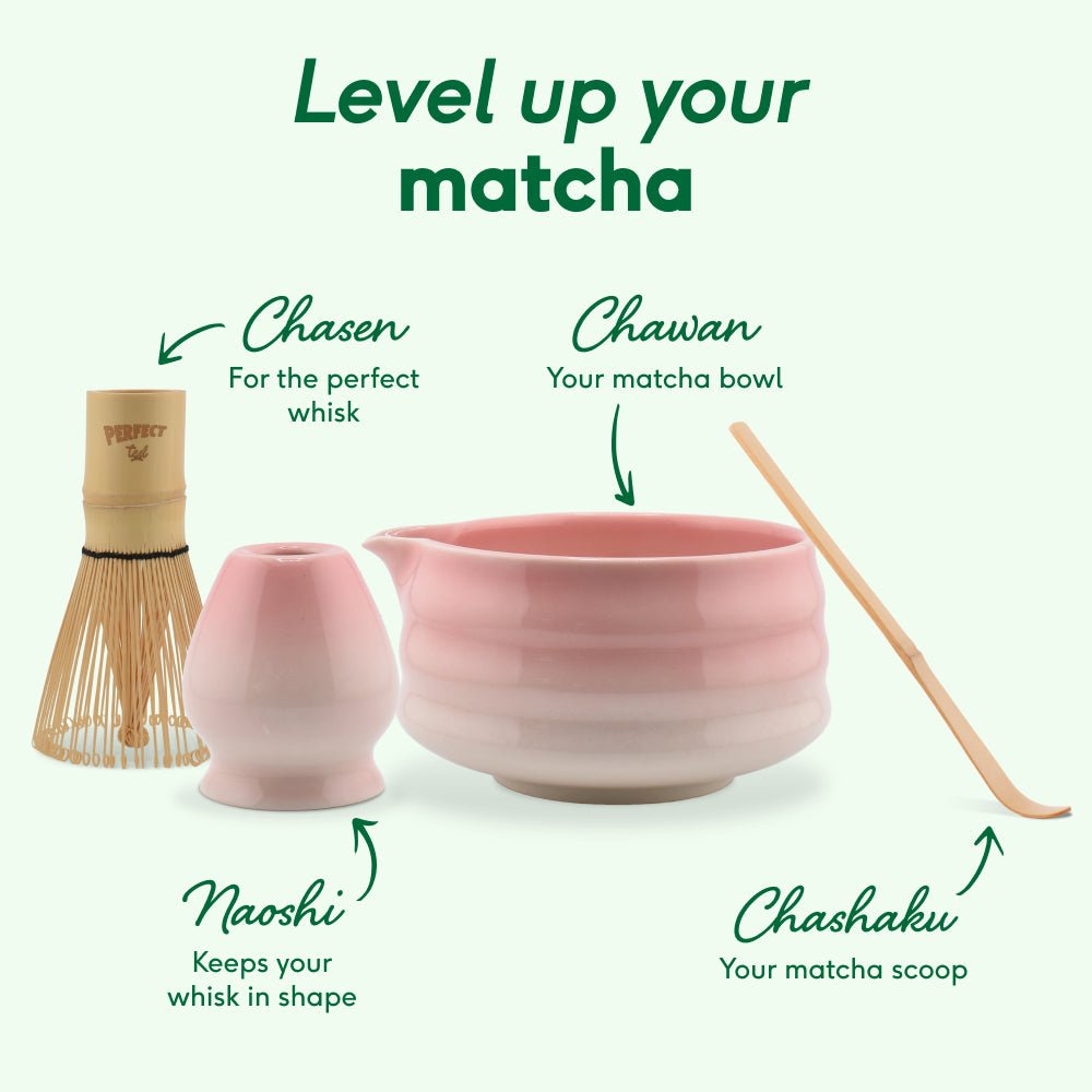 perfect ted pink matcha set - PerfectTed -